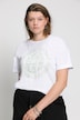 T-Shirt, oversized, Wording Print, Rundhals, Halbarm