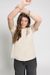T-Shirt, oversized, Rücken Print, Rundhals, Halbarm