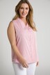 Button Front Pastel Tank Blouse