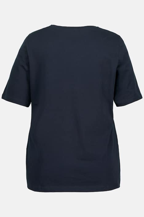 T-Shirt, Cocktail, Classic, Rundhals, Halbarm