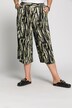 Jupe-culotte, imprimé zébré, jambes larges, taille élastique