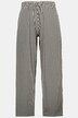 Drawstring Stripe Elastic Waist Pants