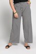 Drawstring Stripe Elastic Waist Pants