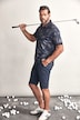 Polo de golf JAY-PI à manches courtes, imprimé camouflage et finition QuickDry - jusqu'au 7 XL