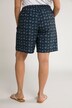 Pantalones cortos, peces, pernera estrecha, cintura elástica, microfibra
