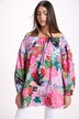 Bold Floral Off The Shoulder Carmen Style Cotton Blouse