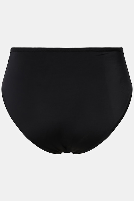 Black Lace Microfiber Panty