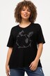 T-Shirt, Kolibri, Classic, V-Ausschnitt, Halbarm