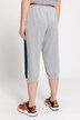 Mesh Inset Elastic Waist Capri Joggers