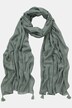Écharpe, vaporeuse, franges, ultra longue