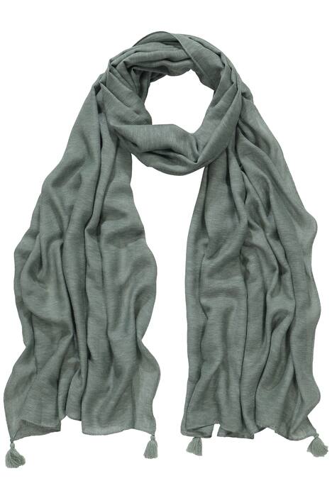 Šál, třásně, extra dlouhý, vzdušně lehký