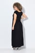 Kleid, A-Linie, gesmokt, Carré-Ausschnitt, Halbarm