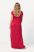 Kleid, A-Linie, gesmokt, Carré-Ausschnitt, Halbarm