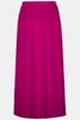 Marszczona spódnica, trapezowy krój, elastyczny pas