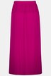 Marszczona spódnica, trapezowy krój, elastyczny pas