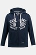 Veste hoodie, denim, capuche, poche kangourou