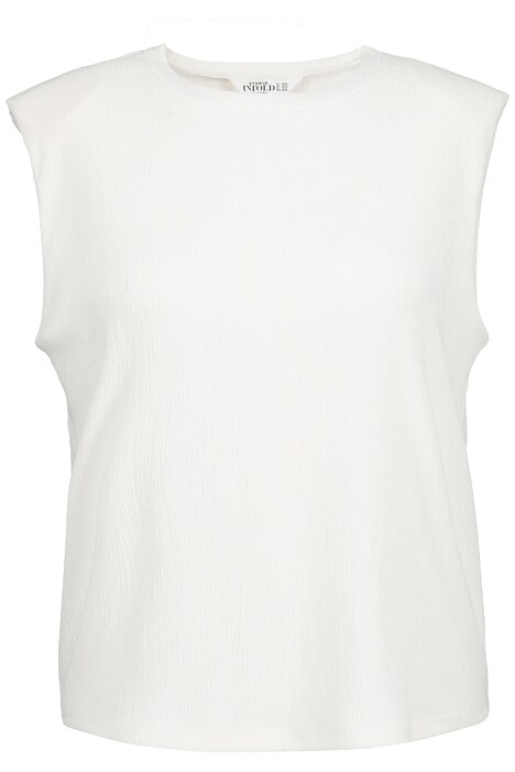 Top, strukturovaný žerzej, Classic střih, kulatý výstřih