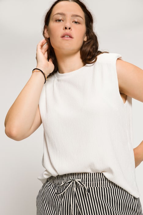 Classic Fit Textured Tank