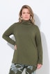 Shirt, met col, slim, lange mouwen, biologische katoen