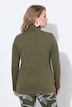 Shirt, met col, slim, lange mouwen, biologische katoen