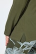 Shirt, met col, slim, lange mouwen, biologische katoen