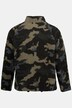 Veste de ski JAY-PI en polaire teddy coupe-vent, dans un imprimé camouflage,