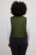 Quilted Snap Front Crop Vest