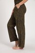 Eco Cotton Pretty Leaf Knit Pajama Pants