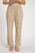 Pyjamahose, Blätter, Taschen, Biobaumwolle