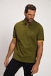 Polo, manches courtes, piqué, pied de col coloré