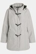 Mini Check Toggle Button Fleece Lined Softshell Jacket