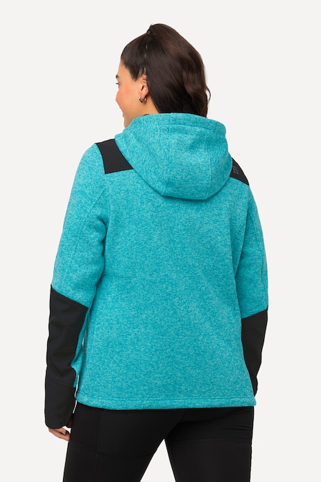 Sweat Zippé Femme – Polaire Douce Type Cachemire, Coupe Ajustée, Chaud Et Polyvalent Pour L’hiver