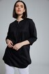 Subtle Shimmer Lyocell Tunic Blouse