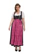 Dirndl, žakár, hranatý výstřih, bez rukávů