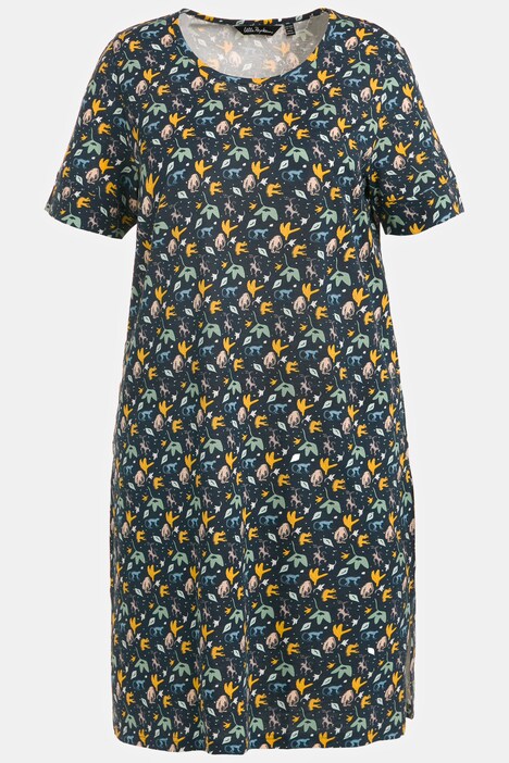 bigshirts, set van 2, apen, ronde hals, korte mouwen