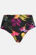 Bikini Slip, High Waist, Tropical Print