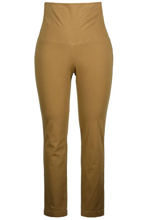 Kalhoty Sienna, úzké nohavice, vysoký pas, biobavlna