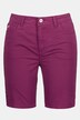 Shorts, Zipper, Saum mit Umschlag