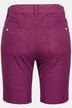 Shorts, Zipper, Saum mit Umschlag