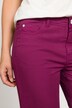 Shorts, Zipper, Saum mit Umschlag