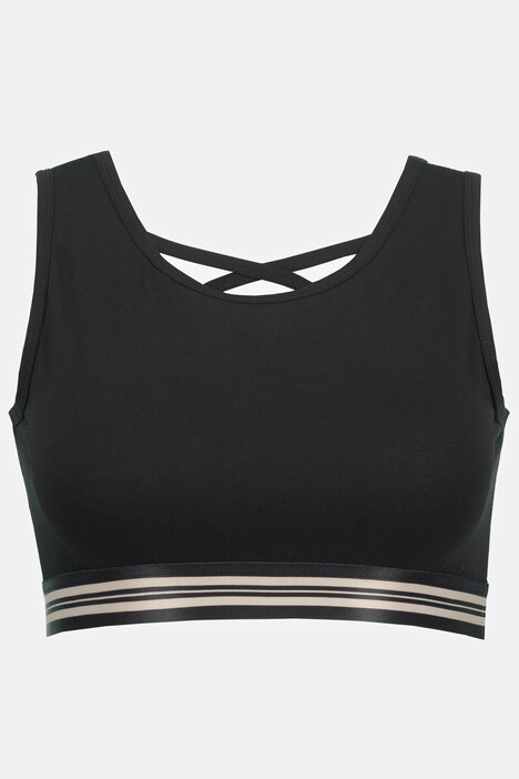 Bustiers, 2er-Pack, Ausschnitt, Zierbänder