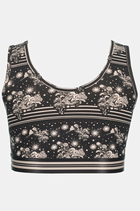 Bustiers, 2er-Pack, Ausschnitt, Zierbänder