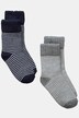 2 Pack of Stripe Snuggle Socks