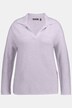 Long Sleeve Cotton Polo Sweater