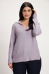Long Sleeve Cotton Polo Sweater