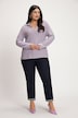 Long Sleeve Cotton Polo Sweater