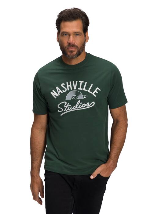 Tričko, krátké rukávy, motiv Camper s výšivkou, do 8XL