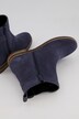 Chelsea-Boots, Veloursleder, gemusterter Einsatz, Weite H