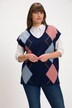 Argyle V-Neck Sweater Vest