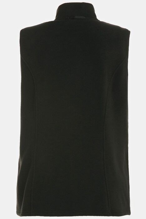 Recycled Polyester Zip Front Fleece Vest